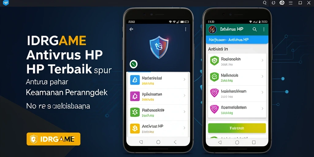Screenshot IDRGAME menunjukkan antarmuka sederhana dan fungsi keamanan yang mudah diakses.