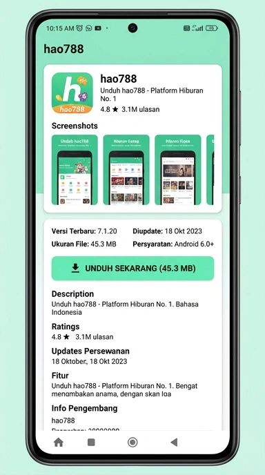 Unduh dan Instal APK hao788 untuk Android