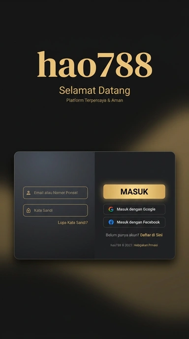 Masuk ke Akun hao788 Anda Sekarang